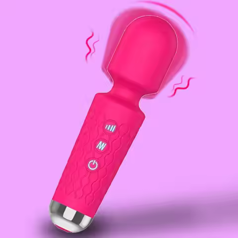 Personal Mini Massager Handheld Deep Tissue Massager Silent Waterproof Vibrator Relieves Tension & A