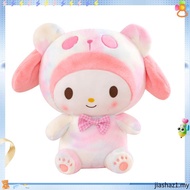 Kreatif tie-dye Kuromi plush toy Melody Cinnamon dog doll hadiah hari jadi kanak-kanak untuk girlfri