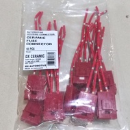 Fuse holder box DX Ceramic / fuse housing / ceramic fuse connection contents 10 pcs