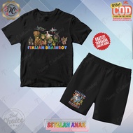 CHILDREN'S SET T-SHIRT & PANTS FOR BOYS & GIRLS ANOMALY ITAL BRAINROT