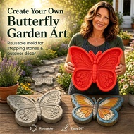 ELTONB Sunflower Shaped Stepping Stone Mold Large Flower Shape Reusable Garden Paver Mould Stone Too