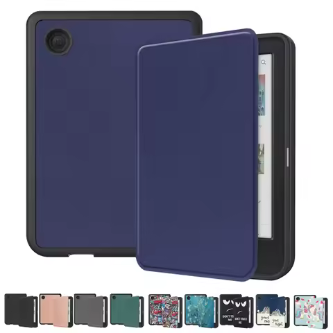 For Funda Kobo Clara Colour Smart Case 6 inch Ebook Flip Cover For Kobo Clara BW Case For Etui Kobo 