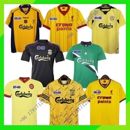Liverpool retro jersey 2005 85 86 81 84 93 95 96 06 07 89 90 96 97 Liverpool away jersey football jersey sports shirt