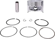 Outboard Engine 68D-E1631-00-96 STD Piston Set & 68D-E1603-00 Ring for Yamaha 4HP / F4-04020200 for 