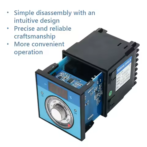 TEH96-92001-A Oven Thermostat 0-400°C Adjustable Temperature Controller Electric Oven Heating Replac