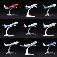16CM Diecast Alloy 737 747 757 777 787 Airplane Model Toy Plane Collected Gift Series for Collectibl