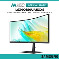 Samsung 34 Inch S6 S65UC UWQHD 3440x1440 100Hz 5ms ViewFinity Monitor VA Panel 21:9 UltraWide HDR10 