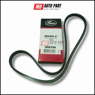 [Gates] Mazda 2,3 1.5 skynh water pump belt genuineactiv - 3pk790 - genuine
