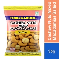 Tong Garden Cashew Nuts Mixed Macadamias Salted 35g