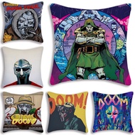 MF DOOM Comic Pillow Covers Cartoon Sofa Decorative Home Double-sided Printing Short Plush Cute Cush