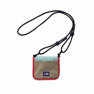 HALO ROUND ZIPPER WALLET / CLOUD