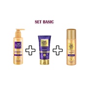 Safi Rania Gold SET BASIC cleanser + scrub + toner (Original)