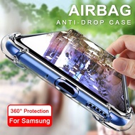 For Samsung Galaxy A01 A02 A02s A03s A11 A12 A21s A22 A31 A32 A42 A51 A52 A52s A71 A72 A10/s A20/s A30/s A50/s M51 M32 M31 Airbag Silicone TPU Phone Case