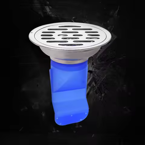 High Quality 9cm Stainless Steel Floor Drain Bathroom Kitchen Shower Double aAnti-odor Floor Drain R