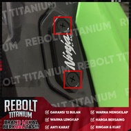 Titanium Bolt Bracket Ninja Rearview Mirror Cap 250 FI Ninja RR Mono Probolt REBOLT Titanium