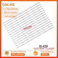 14PcsLED Backlight Strips Suitable for Haier LE55A7100L light strip LE55B510N/LE55B510X light strip