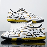 Professional Training Football Shoes Men High Top Football Boots Long Nails FG Sneaker Ultralight Fo