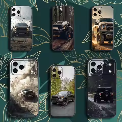 F-Series P-Pickup T-Trucks Phone Case For iPhone 17,16,15,14,13,12,Pro,Max,Plus,E,SE4,Air,Mini Black