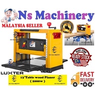 Luxter Professional 13"Table Wood Planer/Wood Planer Thicknesser Machine 2000w/Portable Thickness Planer/Ketam