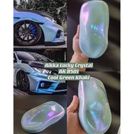 AIKKA 8501 COOL GREEN KHAKI LUCKY CRYSTAL AUTOMOTIVE 2K CAR PAINT
