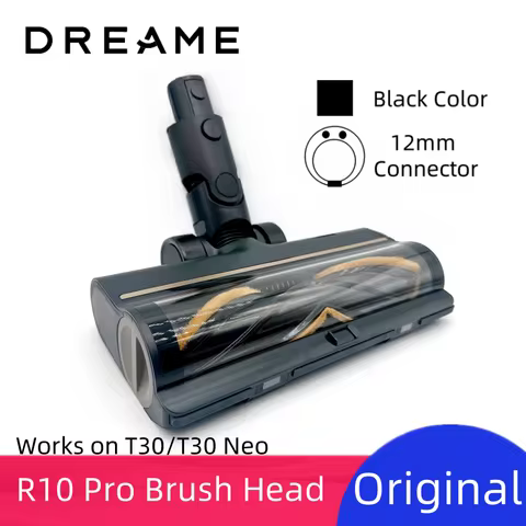 Dreame R10 Pro Electric Multi-Surface Brush Head Black Handheld Wireless Vacuum Cleaner Compatible w