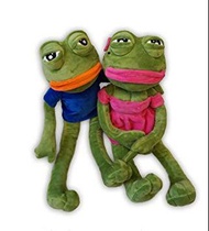 Sad frog pepe the frog 悲傷青蛙毛公仔