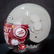 ZEUS HELMET ZS217 SOLID | AUDI GRAY | ZS 217 DOUBLE VISOR