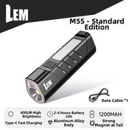 LEM | Strong Light Rechargeable Portable Mini Flashlight