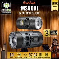 Godox LED MS60Bi 60W Bi-Color 2800K-6500K 3300mAh - รับประกันศูนย์ Godox Thailand 3ปี / Digilife