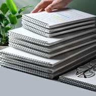 Flip Cover Notebook, A6 A5 B5 A4 Size, 160 Pages With Lined Paper Back To School