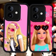 H15 Pink Barbie Case Case for OPPO A18 A38 A17K A60 A58 A17 5G Realme C55 N55