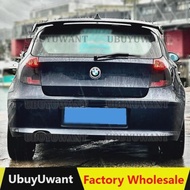 On sale Roof Spoiler for BMW 1 Series E81 E82 E87 E88 2004-2011 REAR WING SPOILER Abs Carbon Look Li
