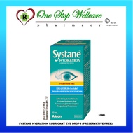 ALCON SYSTANE HYDRATION LUBRICANT EYE DROPS (PRESERVATIVE-FREE) 10ML (EXP:09/2027)