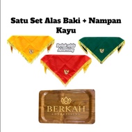 [ PACKAGE ] FLAG CEREMONY TASSEL TRAY BASE + PASKIBRA FLAG CEREMONY TRAY