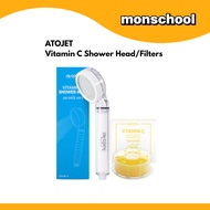 ATOJET Vitamin C Shower Head & Filter - Chlorine Removal, Skin Care, High Water Pressure | K-Beauty