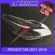 PEUGEOT 508 11 12 13 14 HEADLAMP COVER / HEADLIGHT COVER / HEADLAMP LENS / HEADLIGHT LENS