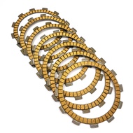 Motorcycle 2 Friction Clutch Plates Disc For SUZUKI DR250 DR250S DR250SE 1990-1994 DR350 DR350S 4