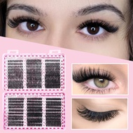 Single Cluster False Eyelashes Book 600 Cluster D Curve Curl Set Eyelash Hair Diy Single O0v3
