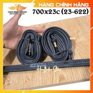 KENDA Inner Tube 700x23C Valve Length 48mm, Bicycle Inner Tube 700x23C (23-622) ROAD Bicycle Tube, F