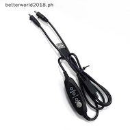[bte] USB To DC Cable For 5V Cooling Fan Cord 3-Level Fan Speed Controller For Workwear Cooling Clot