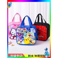 insulated lunch bag lunch bag Student insulated lunch box bag tote bag waterproof large thickened aluminum film cute cartoon kids lunch box bag bag