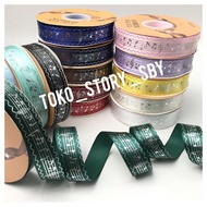 1 YARD - MUSIC RIBBON/ RIBBON MUSIC NOT MOTIFsatin