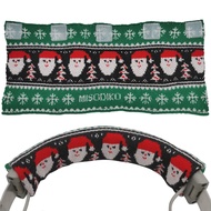 misodiko Sweater knitting Headband Protector Cover Compatible with Most Headphones - Audio Technica ATH M50x MSR7 M40x M30x M20x WH-1000XM4 WH-1000XM3 HyperX Cloud II Core Silver Alpha RevolverS Corsair HS70 HS60 HS50 HS75 Virtuoso DT770 DT880 DT990