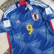 Jersey Japan Jepang Home 2022 Original World Cup version Kaoru Mitoma