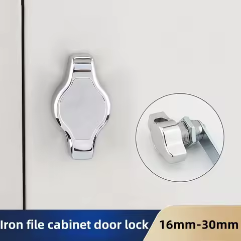 Iron File Cabinet Furniture Office Padlock Dormitory Cabinet Door Padlock Staff Locker Mechanical Do