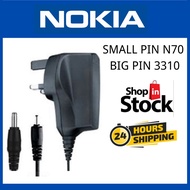3 PIN CHARGER NOKIA Small Pin Big Pin NOKIA N70/NOKIA 3310