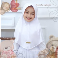 HUSNA Hijab Bergo Ped Ropel Kids Jersey Premium Zara Original HUSNA HIJAB