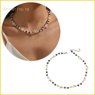 ARIN Trendy Jewelry Stylish Beaded Necklace Starfish Necklace Pendant Necklace