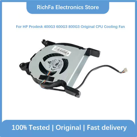 Original used for HP ProDesk Mini 400 G3 600 G3 800G3 Series CPU Cooling Fan Replacement BUC0712HB-0
