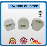 SIRIM APPROVED MK Plug Top 13A 3Pin Plug Top UK Plug Top Kepala Plug